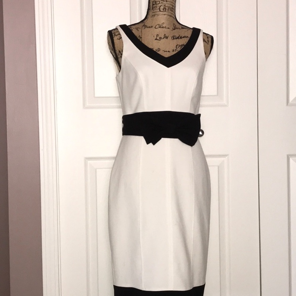White House Black Market White Dress